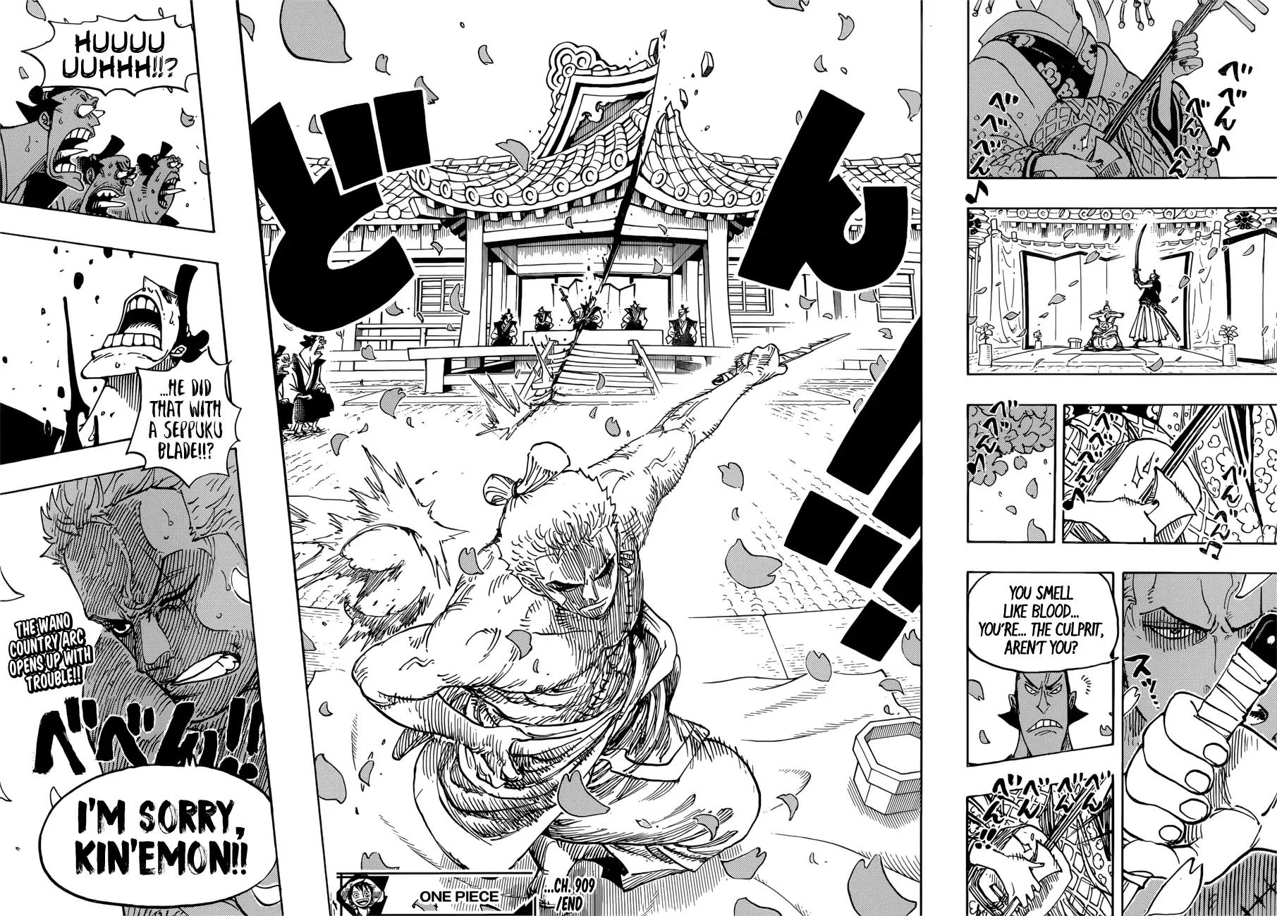 One Piece Chapter 909 16